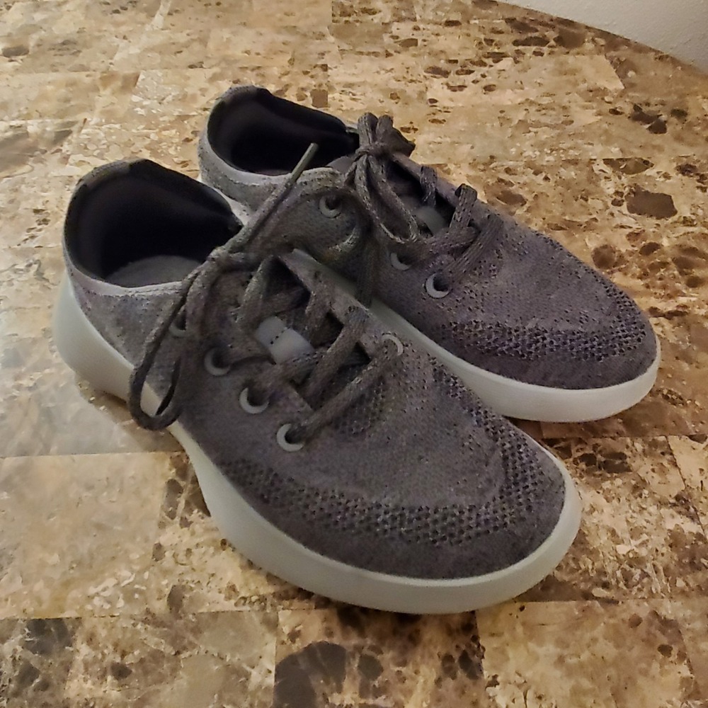 Allbirds sz 7 TRG Women Tree Tencel Runners Gray Running Shoes Sneakers Casual